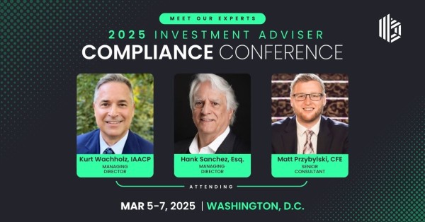 Join Bates Group at the 2025 IAA Compliance Conference