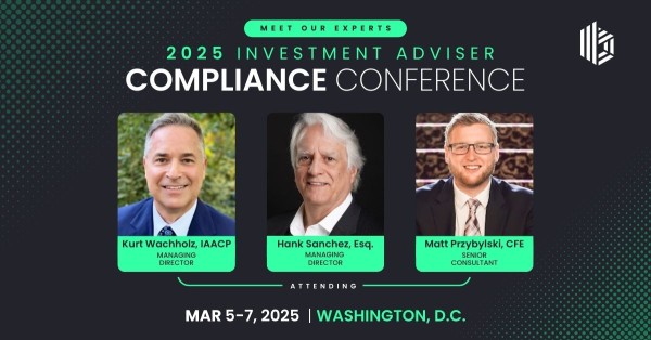 Join Bates Group at the 2025 IAA Compliance Conference