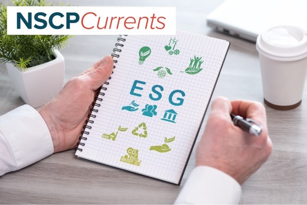 Now Available: ESG for CCOs by Bates Compliance Managing Director Hank Sanchez in NSCP Currents