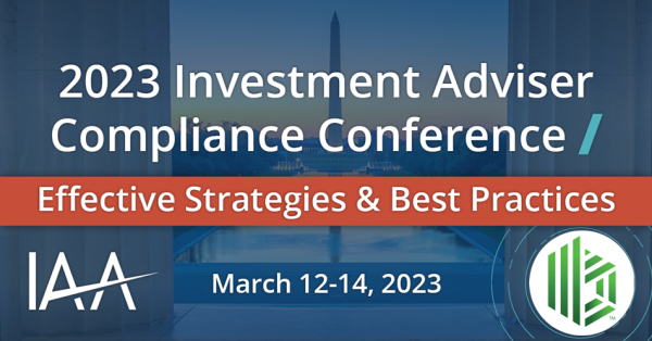 Join Bates at the 2023 IAA Compliance Conference, March 12-14, 2023 in Washington, D.C.