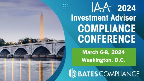 Meet Bates Compliance at the 2024 IAA Investment Advisor Compliance Conference