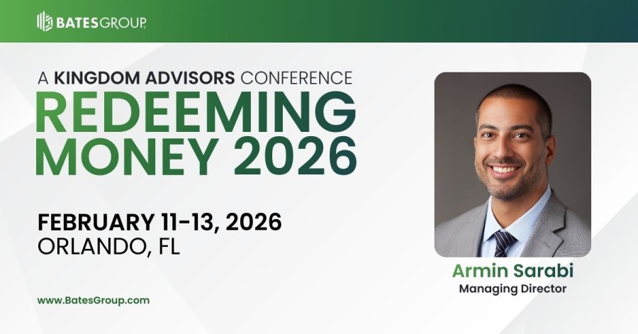 Armin Sarabi at the Kingdom Advisors Redeeming Money 2026 Conference, Feb. 11-13