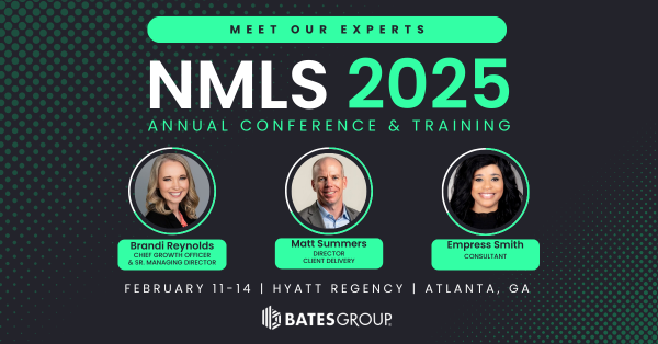 Bates Group will be at the NMLS 2025 Annual Conference