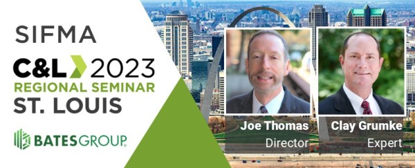 Join Bates at the SIFMA C&L Regional St. Louis, June 14, 2023