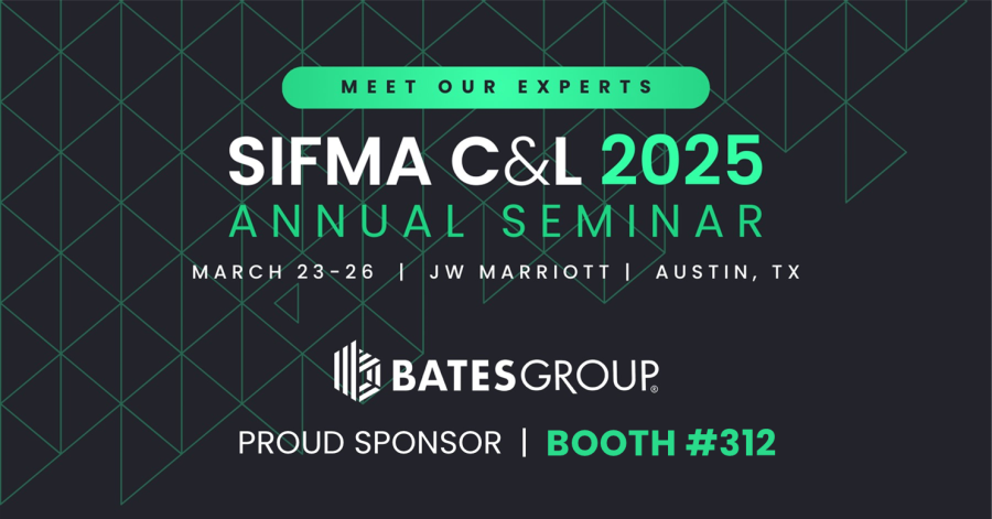 Bates Group Sponsors the SIFMA 2025 C&L Annual Seminar